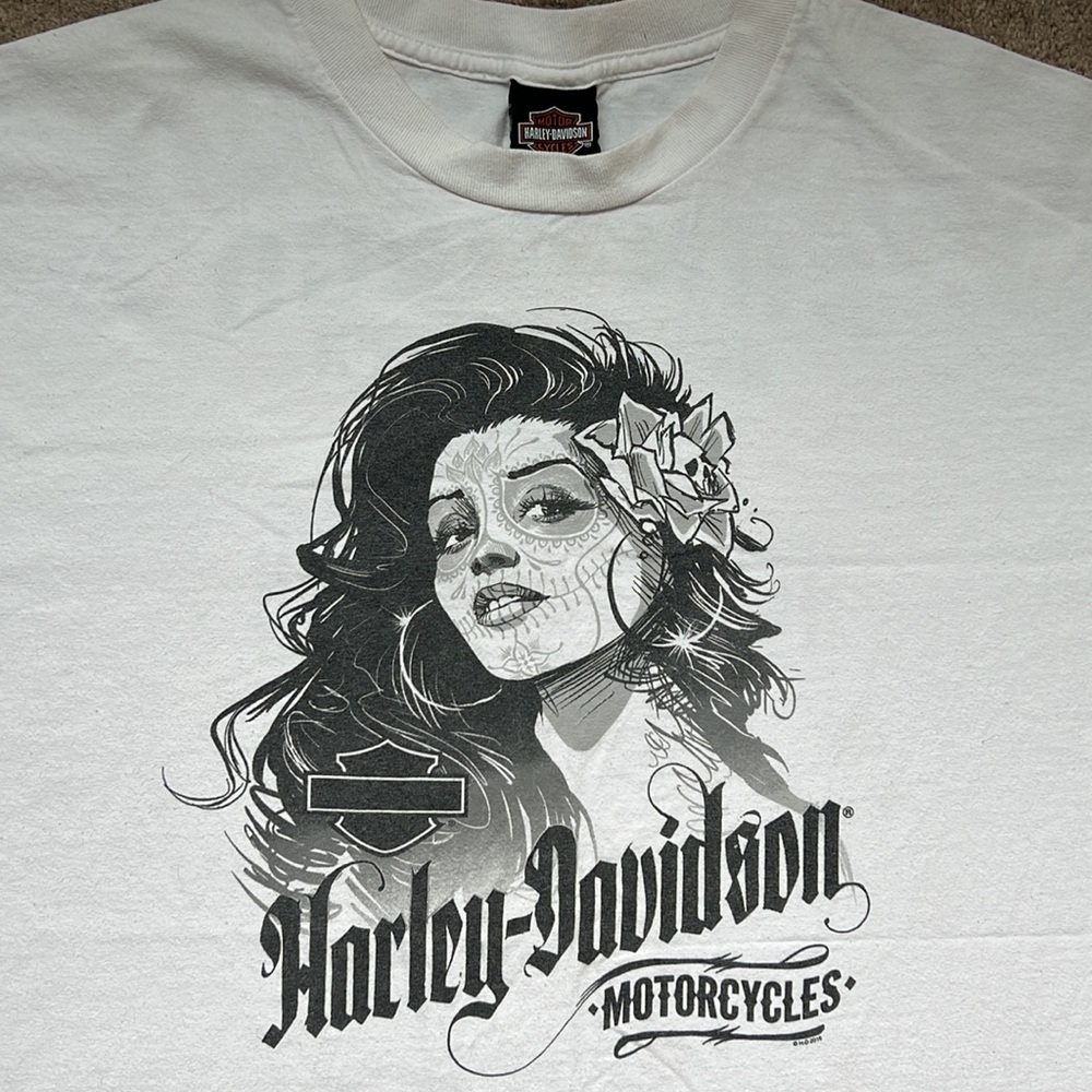 Harley-Davidson® Men's Bonita Sugar Skull T-Shirt - Picture 3 of 12